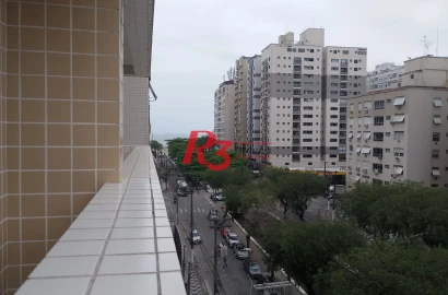 Apartamento à venda, 91 m² por R$ 1.475.000,00 - Gonzaga - Santos/SP