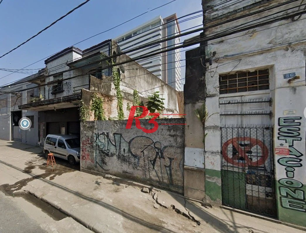 Terreno à venda, 151 m² por R$ 300.000,00 - Paquetá - Santos/SP