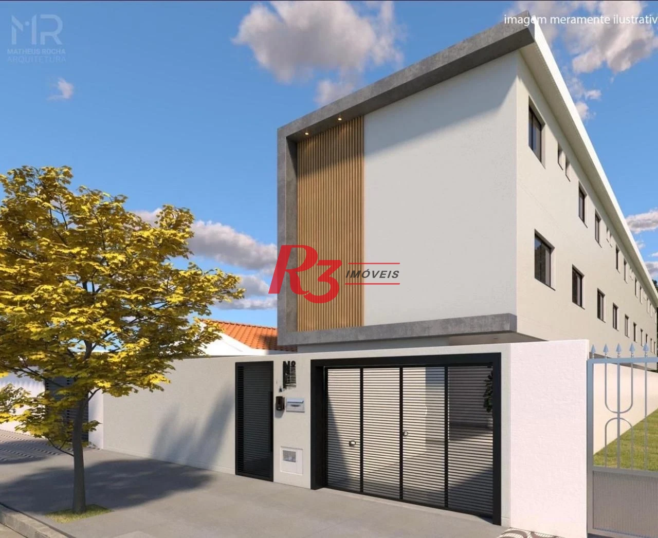 Village à venda, 90 m² por R$ 440.000,00 - Vila Mathias - Santos/SP