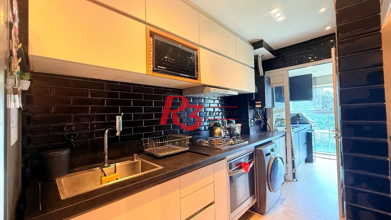 Apartamento à venda, 66 m² por R$ 850.000,00 - José Menino - Santos/SP