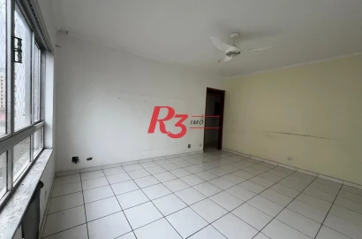 Apartamento para alugar, 170 m² por R$ 6.000,00 - Pompéia - Santos/SP