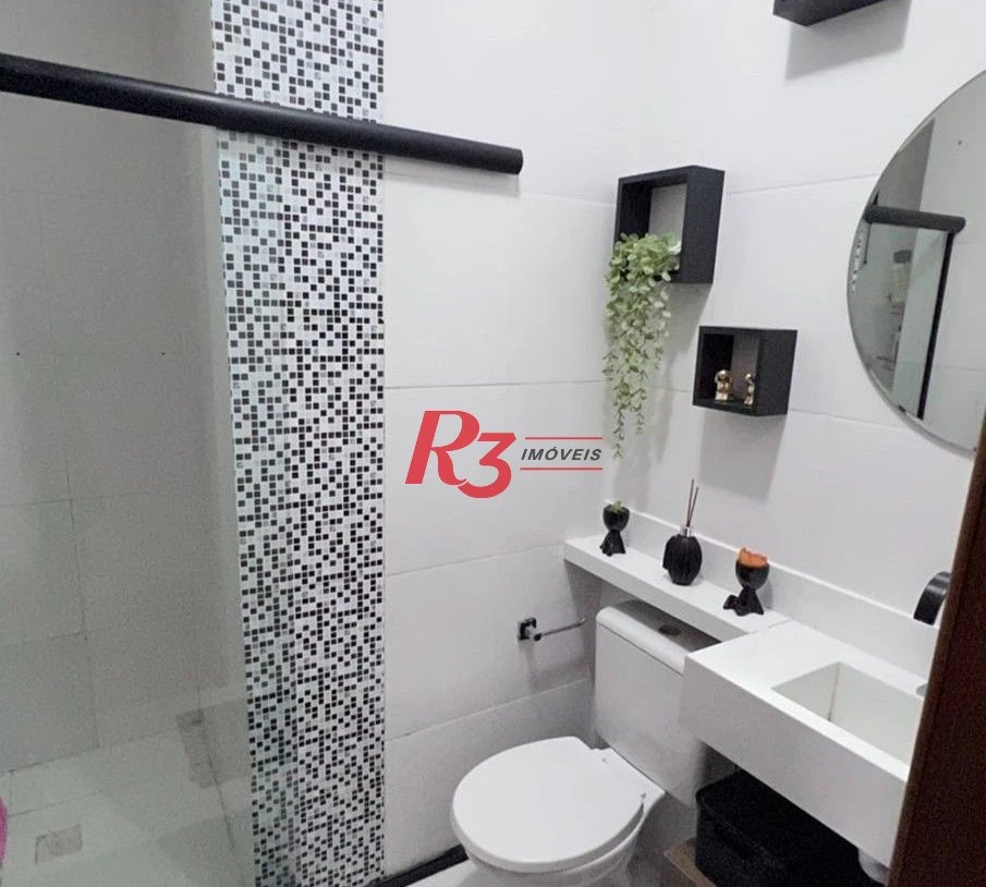 Sobrado à venda, 53 m² por R$ 350.000,00 - Esplanada dos Barreiros - São Vicente/SP