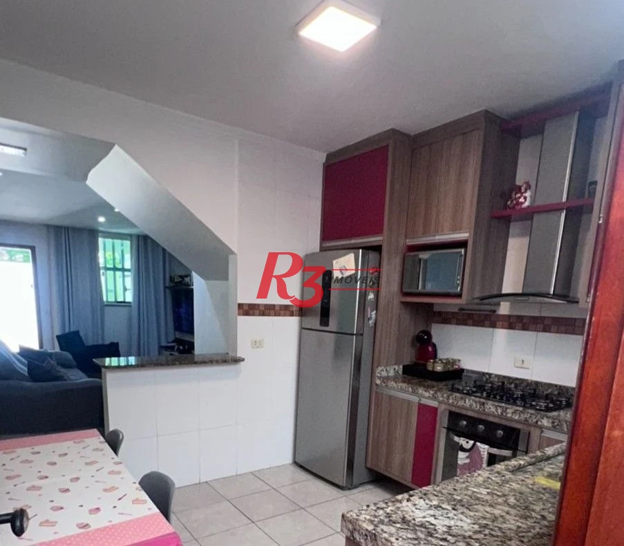 Sobrado à venda, 53 m² por R$ 350.000,00 - Esplanada dos Barreiros - São Vicente/SP