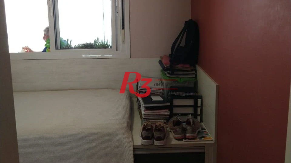 Apartamento com 3 dormitórios à venda, 87 m² por R$ 1.300.000,00 - Pompéia - Santos/SP