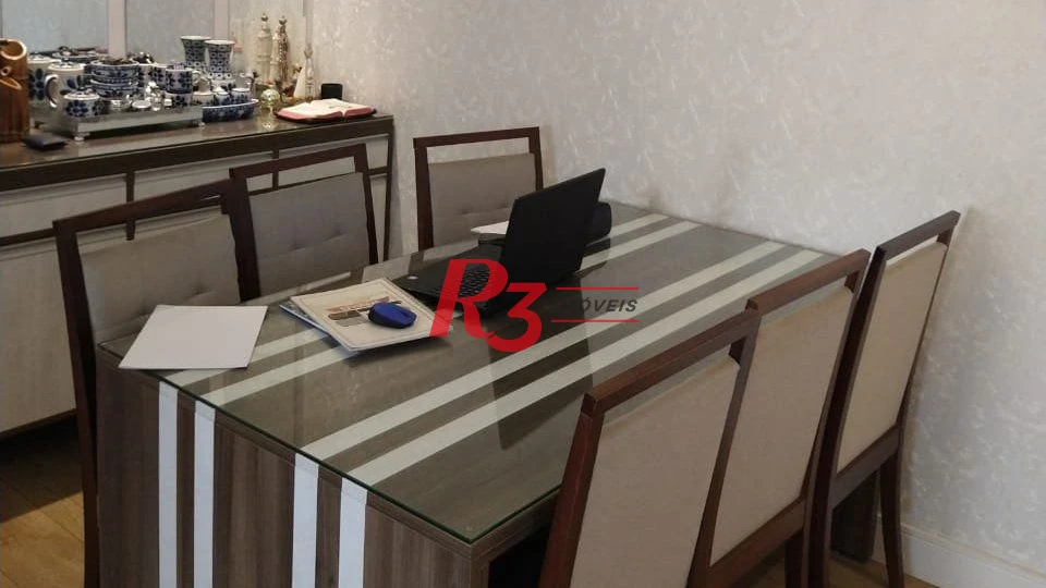 Apartamento com 3 dormitórios à venda, 87 m² por R$ 1.300.000,00 - Pompéia - Santos/SP