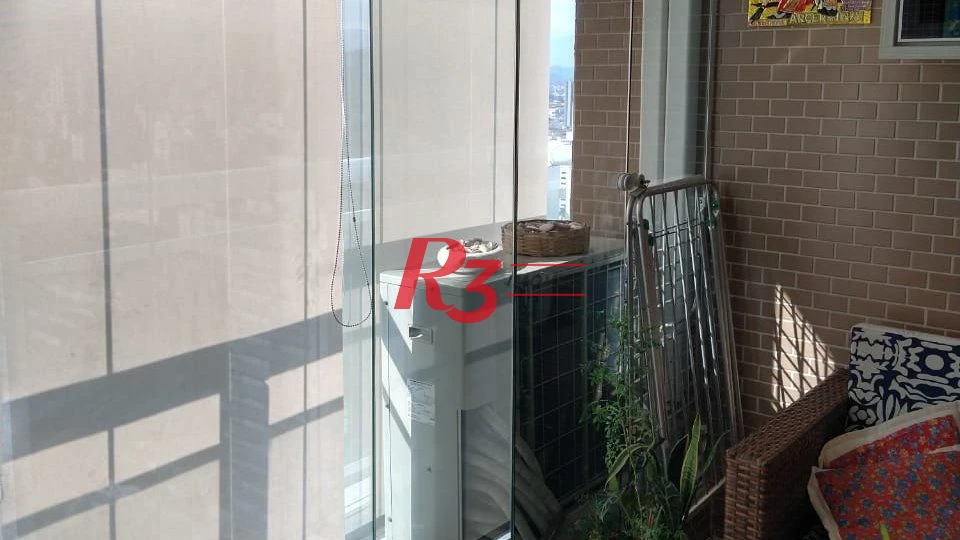 Apartamento com 3 dormitórios à venda, 87 m² por R$ 1.300.000,00 - Pompéia - Santos/SP