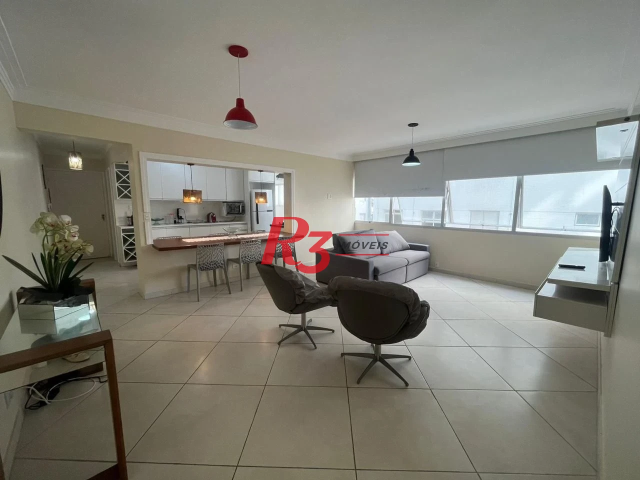 Apartamento com 2 dormitórios à venda, 104 m² por R$ 610.000,00 - Vila Alzira - Guarujá/SP