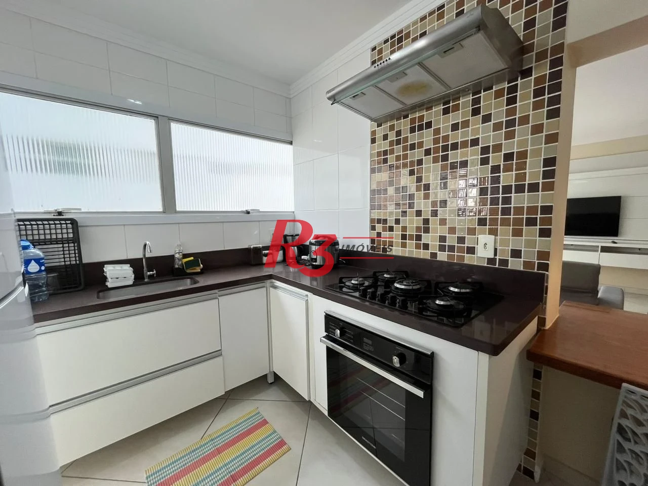 Apartamento com 2 dormitórios à venda, 104 m² por R$ 610.000,00 - Vila Alzira - Guarujá/SP