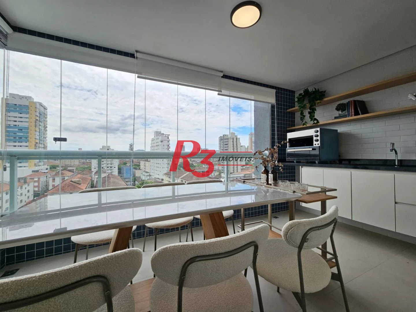 Apartamento com 1 dormitório à venda, 60 m² por R$ 890.000,00 - Boqueirão - Santos/SP