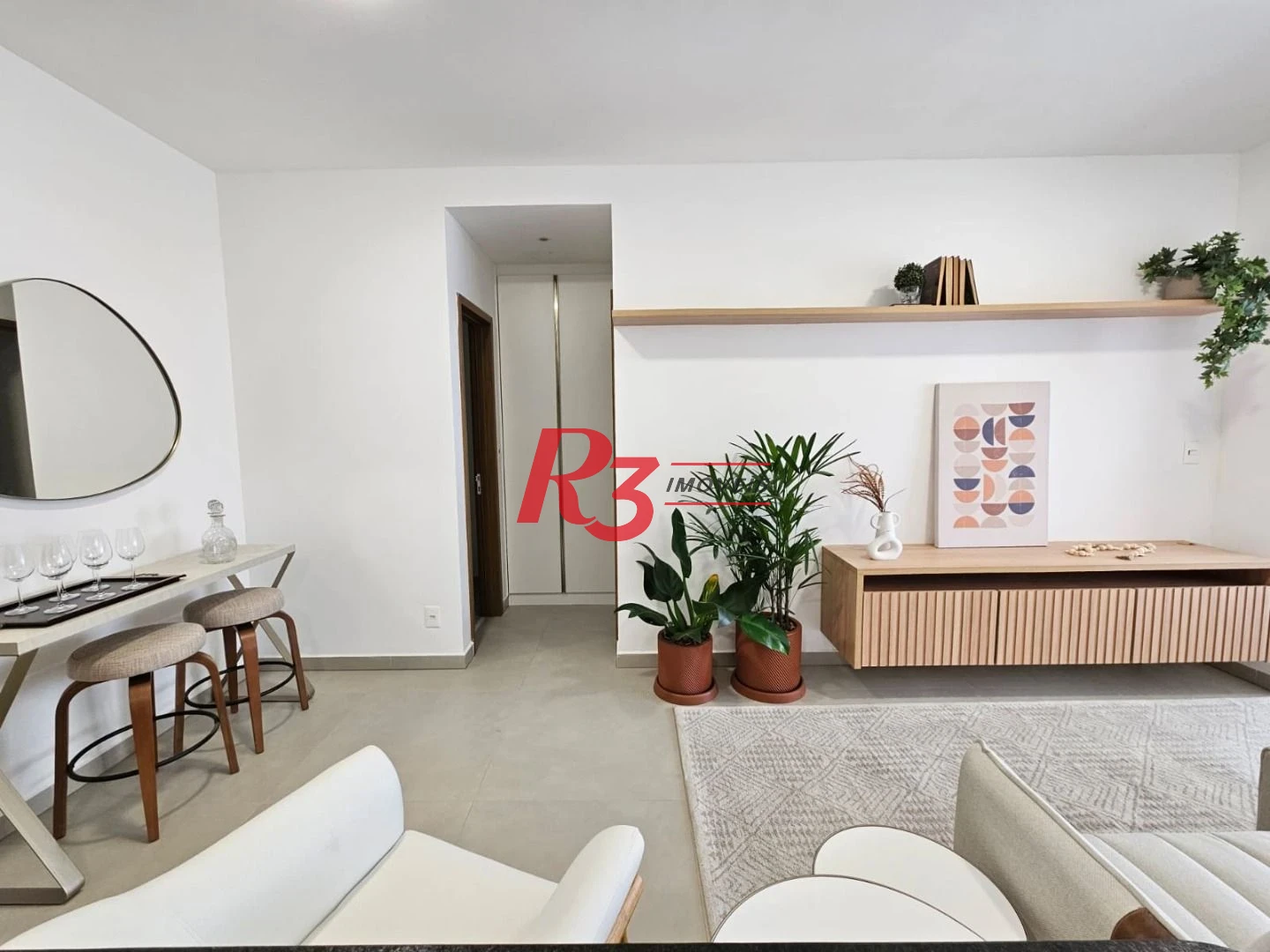 Apartamento com 1 dormitório à venda, 60 m² por R$ 890.000,00 - Boqueirão - Santos/SP