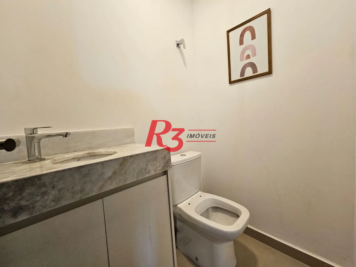 Apartamento com 1 dormitório à venda, 60 m² por R$ 890.000,00 - Boqueirão - Santos/SP