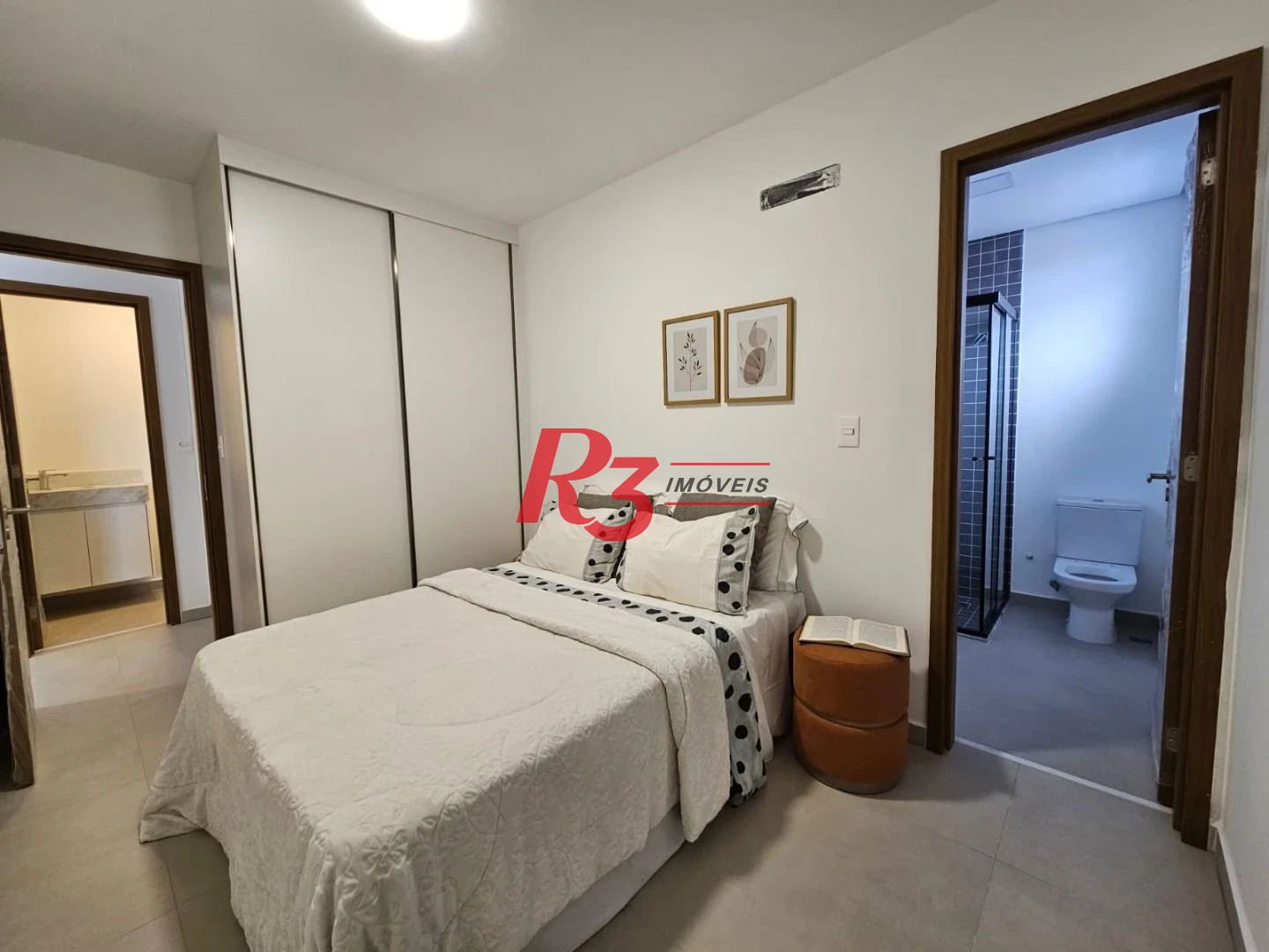 Apartamento com 1 dormitório à venda, 60 m² por R$ 890.000,00 - Boqueirão - Santos/SP