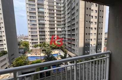 Sala, 40 m² - venda por R$ 255.000,00 ou aluguel por R$ 3.000,00/mês - Vila Matias - Santos/SP