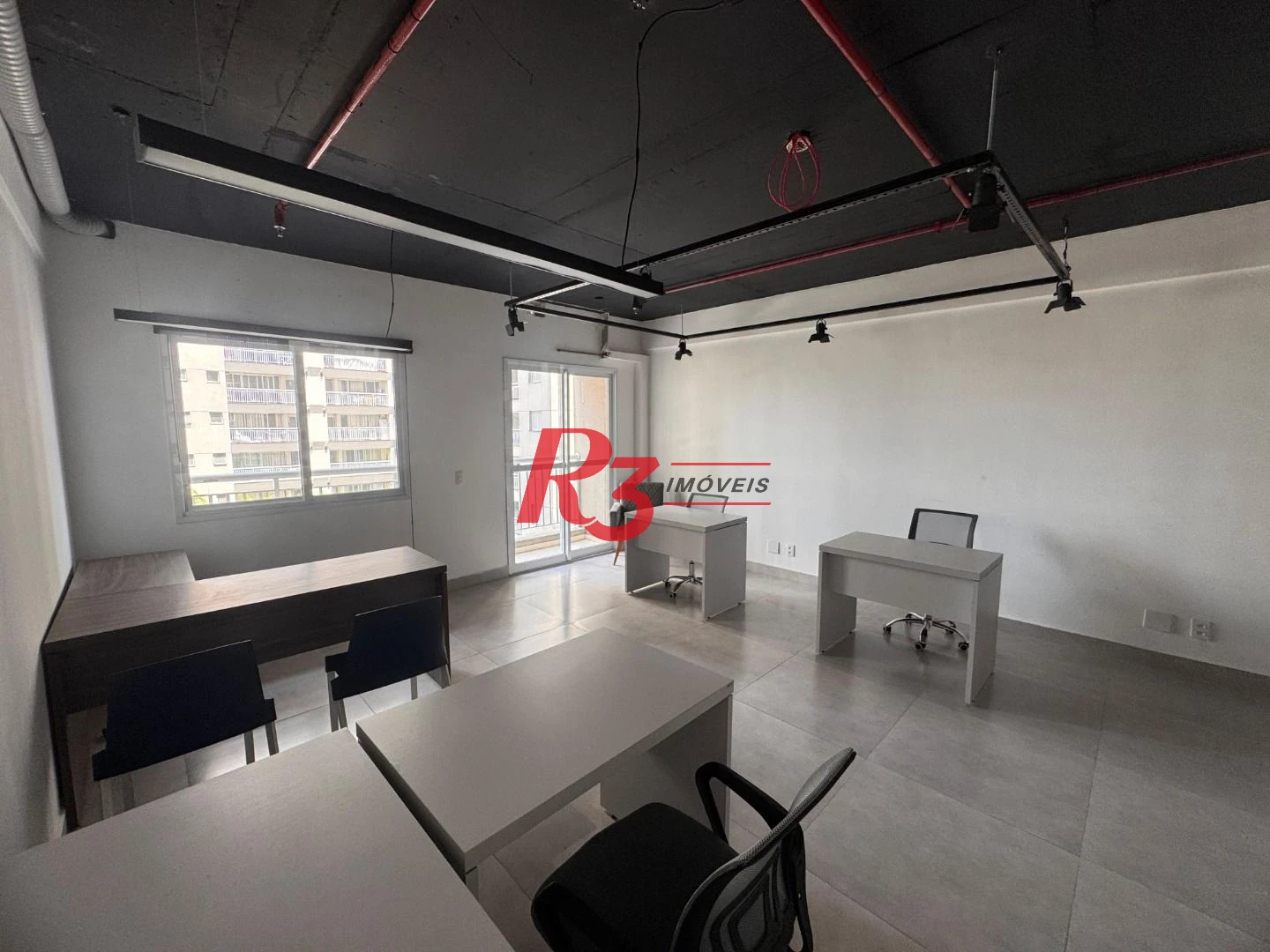 Sala, 40 m² - venda por R$ 255.000,00 ou aluguel por R$ 3.000,00/mês - Vila Matias - Santos/SP