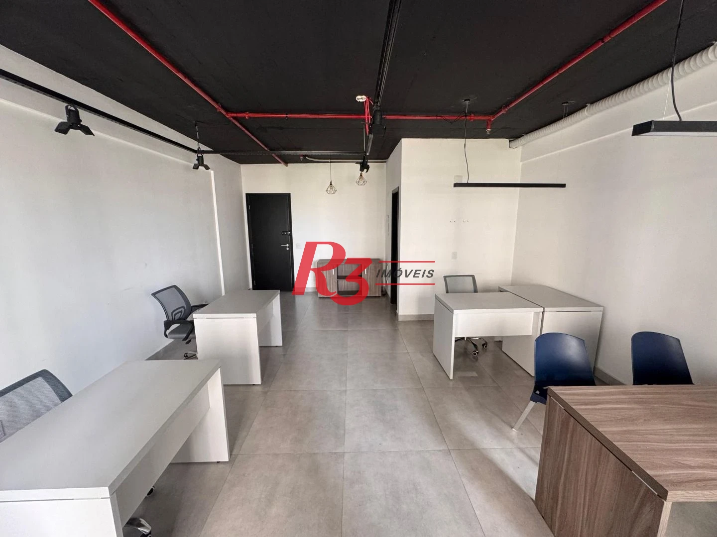 Sala, 40 m² - venda por R$ 255.000,00 ou aluguel por R$ 3.000,00/mês - Vila Matias - Santos/SP