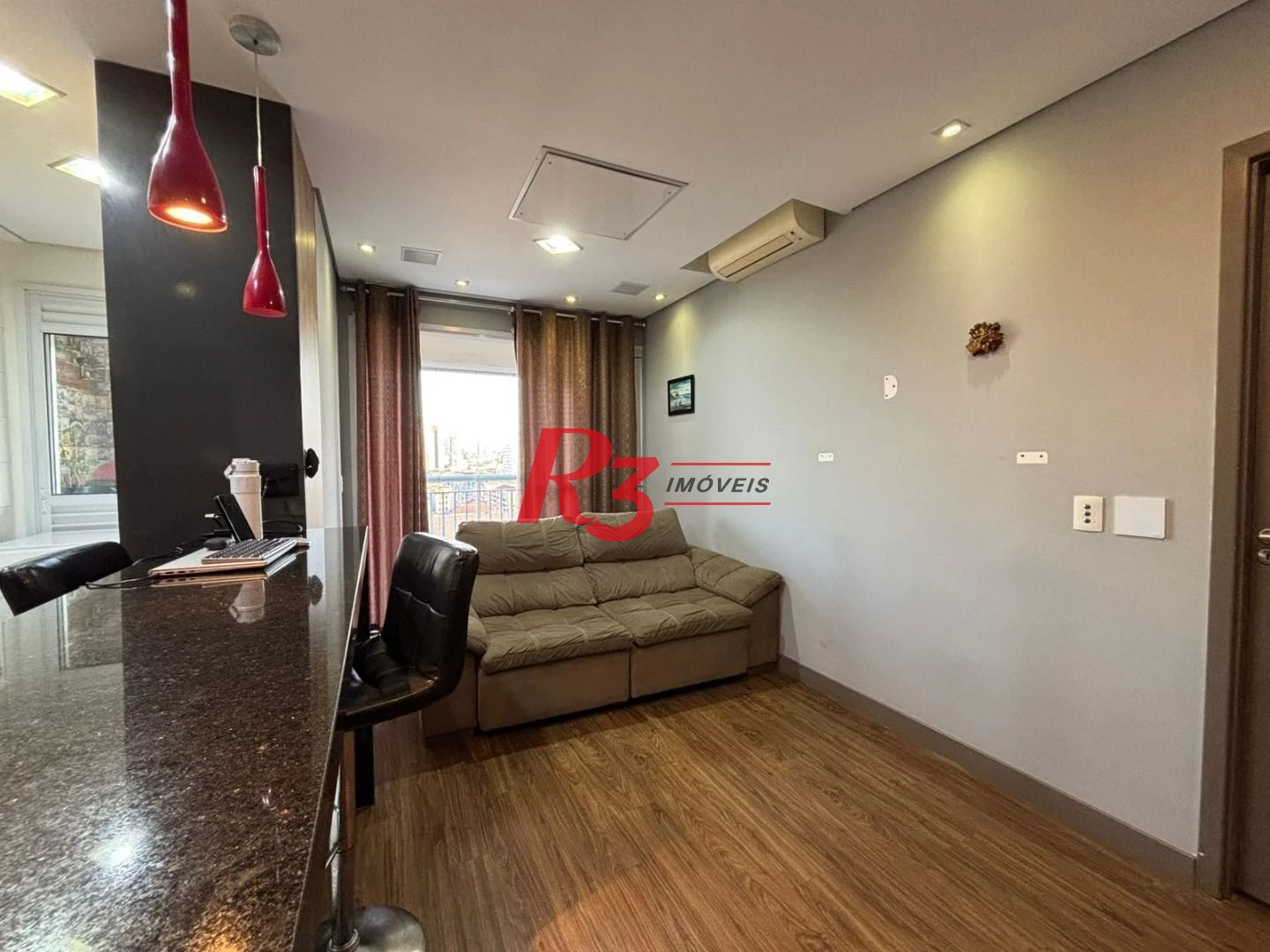Apartamento com 1 dormitório à venda, 50 m² por R$ 420.000,00 - Vila Matias - Santos/SP
