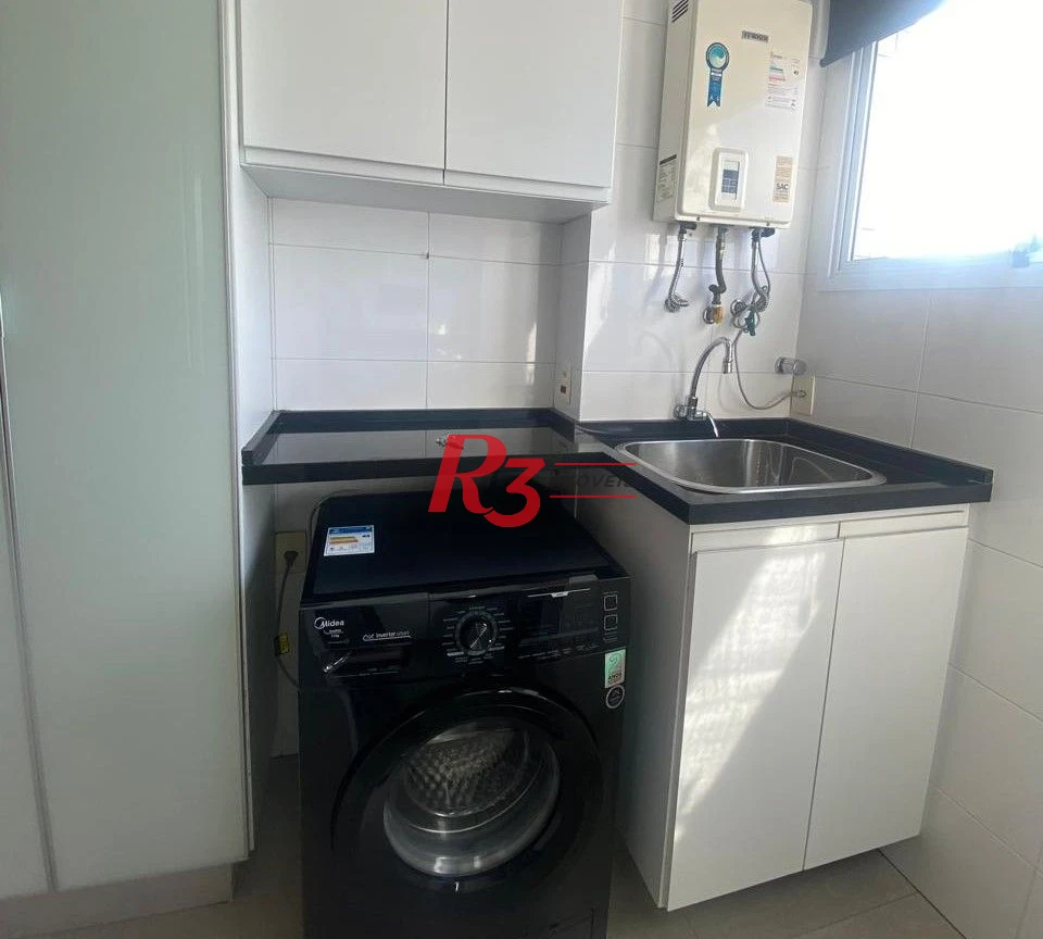 Apartamento Duplex com 3 dormitórios à venda, 148 m² por R$ 1.900.000,00 - Gonzaga - Santos/SP