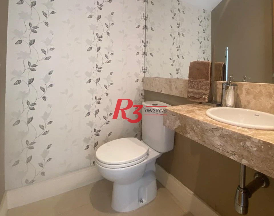 Apartamento Duplex com 3 dormitórios à venda, 148 m² por R$ 1.900.000,00 - Gonzaga - Santos/SP