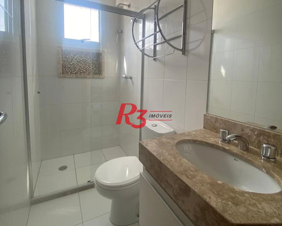 Apartamento Duplex com 3 dormitórios à venda, 148 m² por R$ 1.900.000,00 - Gonzaga - Santos/SP