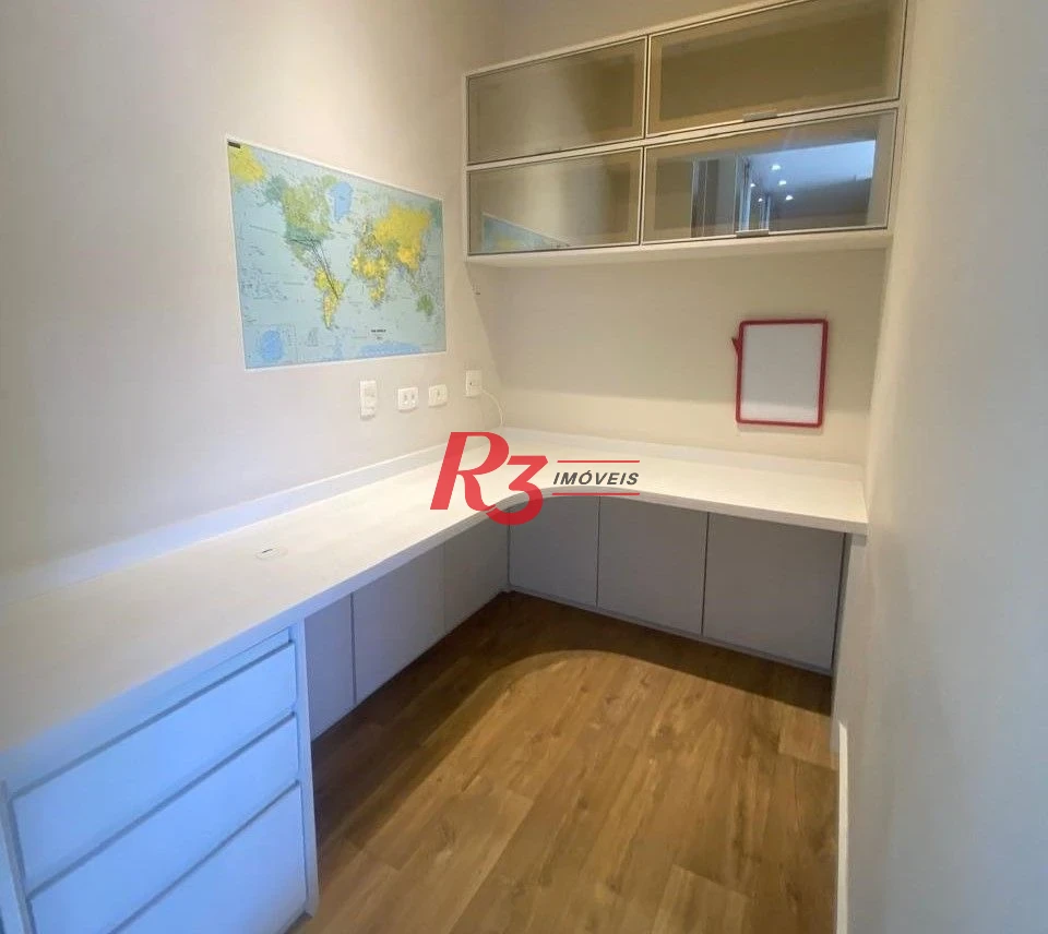 Apartamento Duplex com 3 dormitórios à venda, 148 m² por R$ 1.900.000,00 - Gonzaga - Santos/SP
