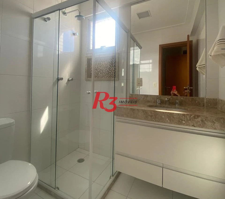 Apartamento Duplex com 3 dormitórios à venda, 148 m² por R$ 1.900.000,00 - Gonzaga - Santos/SP