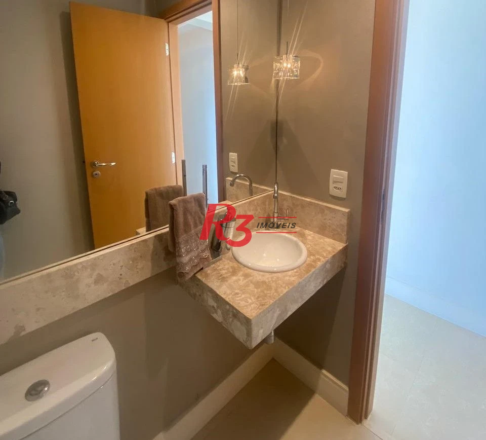 Apartamento Duplex com 3 dormitórios à venda, 148 m² por R$ 1.900.000,00 - Gonzaga - Santos/SP