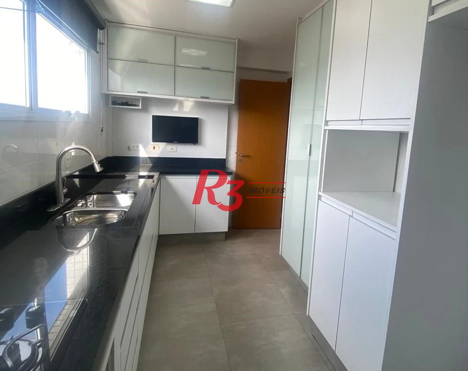 Apartamento Duplex com 3 dormitórios à venda, 148 m² por R$ 1.900.000,00 - Gonzaga - Santos/SP