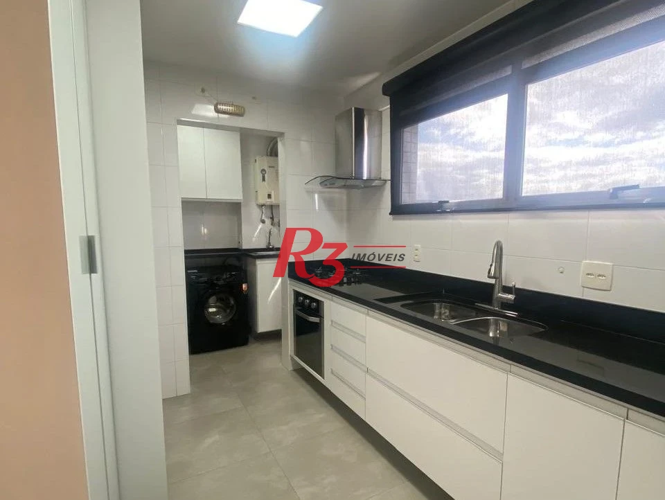 Apartamento Duplex com 3 dormitórios à venda, 148 m² por R$ 1.900.000,00 - Gonzaga - Santos/SP