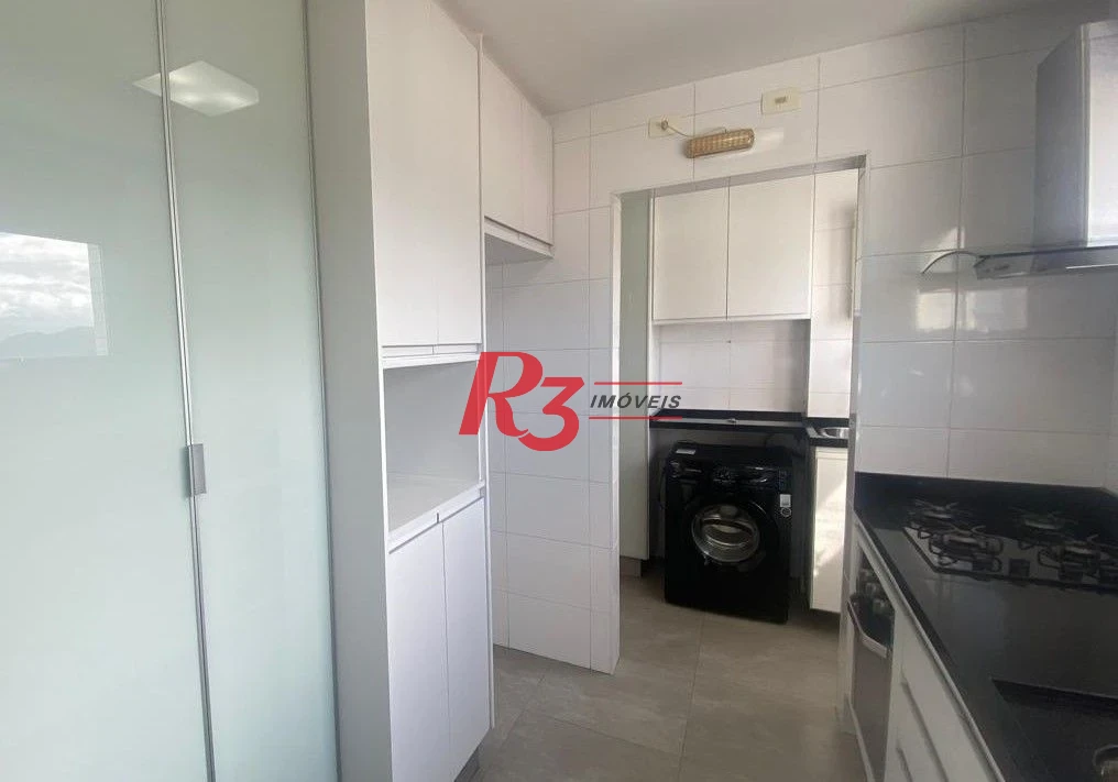 Apartamento Duplex com 3 dormitórios à venda, 148 m² por R$ 1.900.000,00 - Gonzaga - Santos/SP