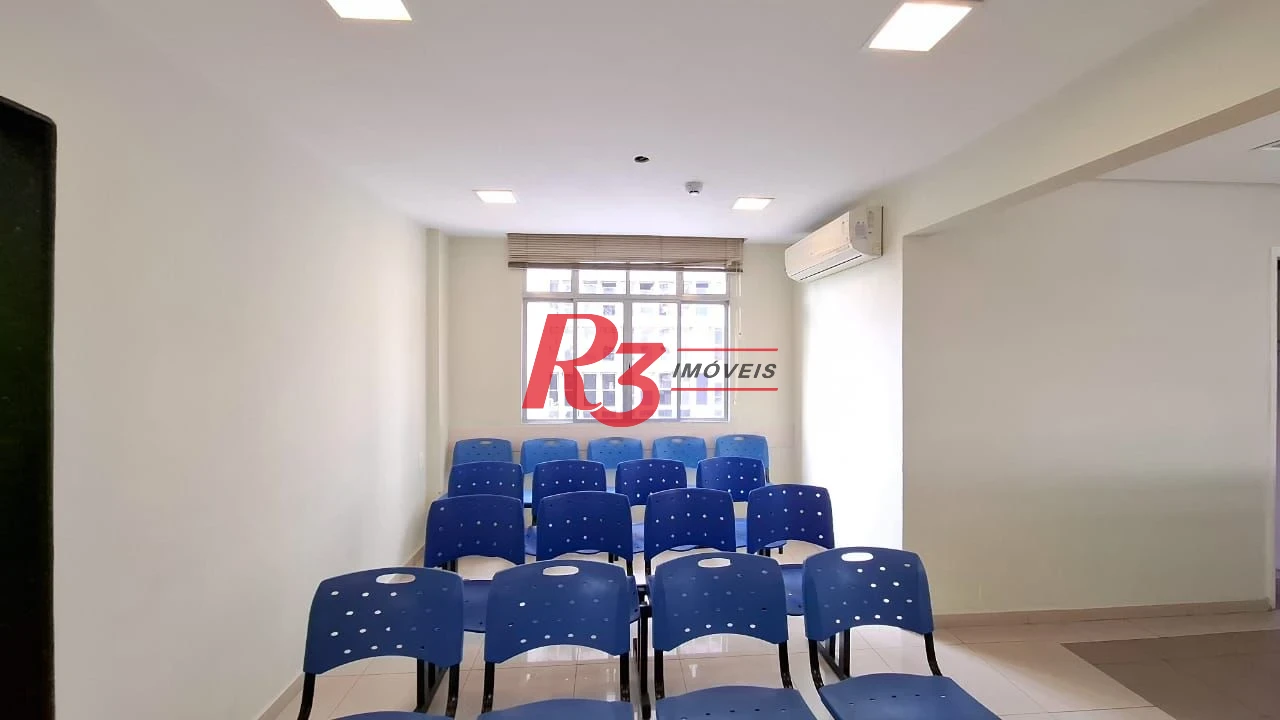 Sala à venda, 135 m² por R$ 750.000,00 - Gonzaga - Santos/SP
