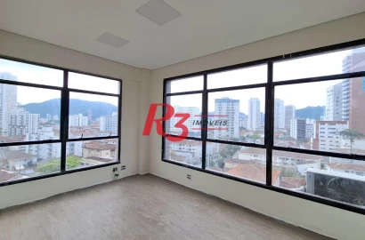 Sala à venda, 85 m² por R$ 750.000,00 - Vila Matias - Santos/SP
