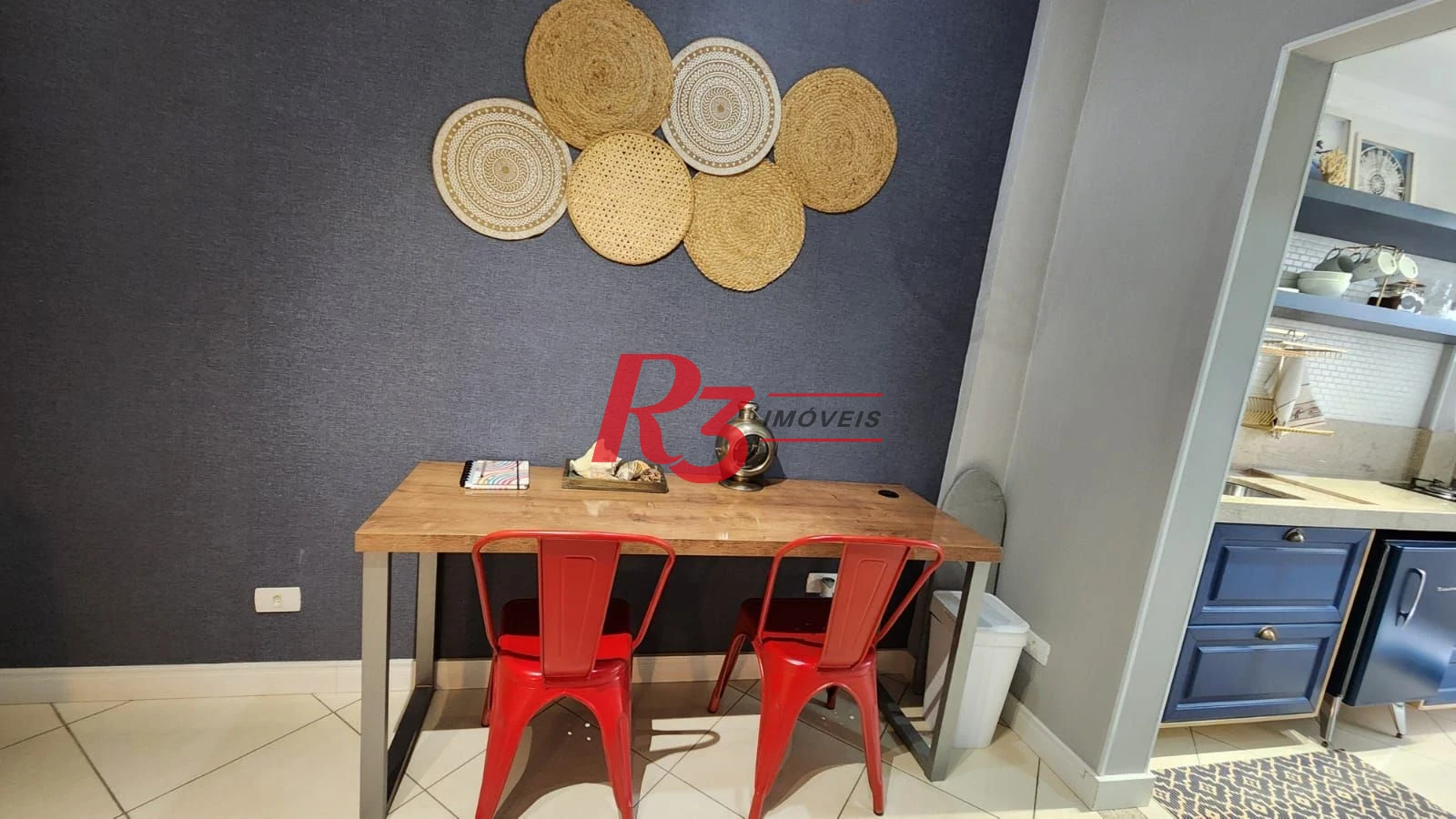 Kitnet com 1 dormitório à venda, 28 m² por R$ 375.000,00 - José Menino - Santos/SP