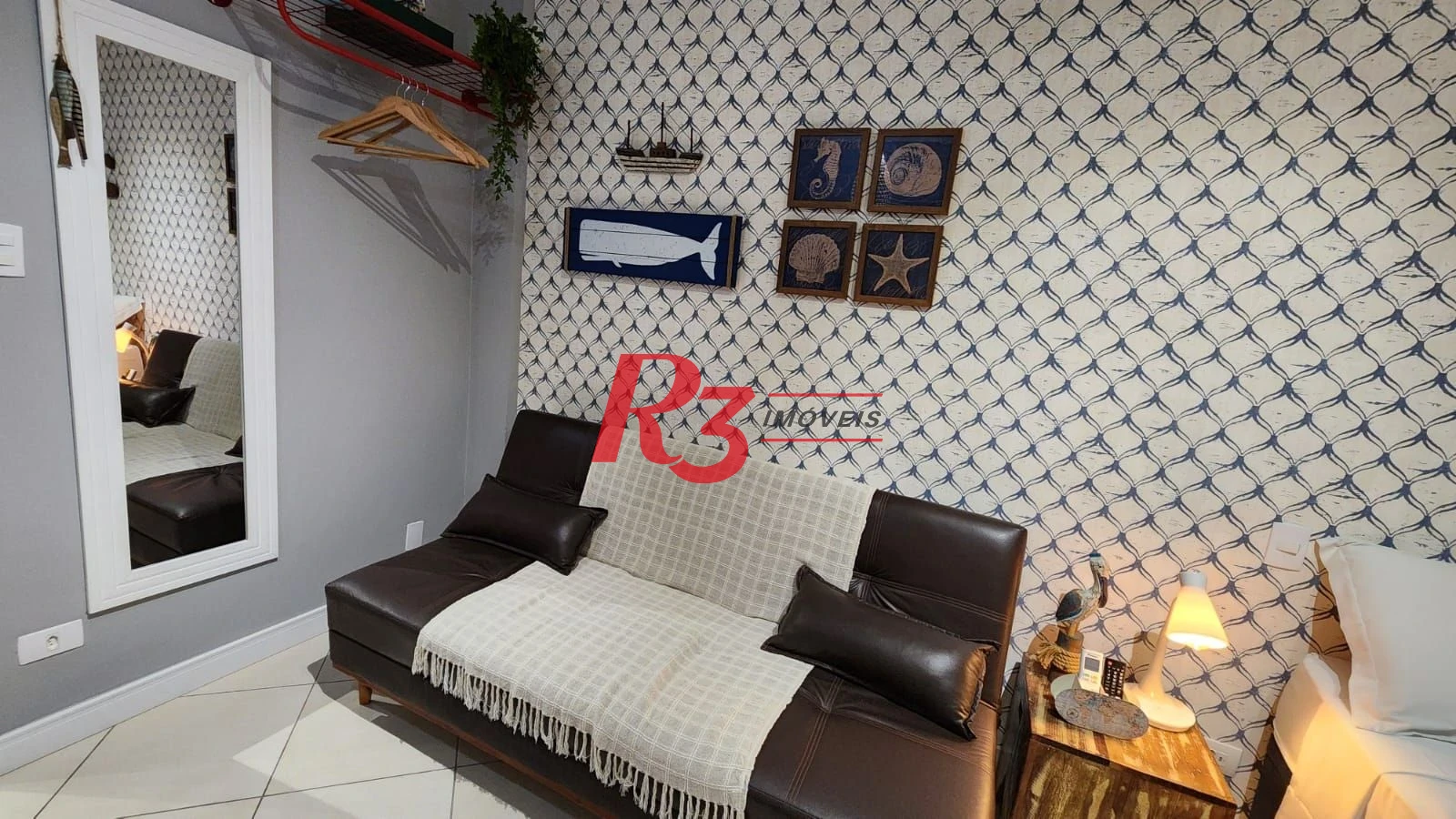 Kitnet com 1 dormitório à venda, 28 m² por R$ 375.000,00 - José Menino - Santos/SP