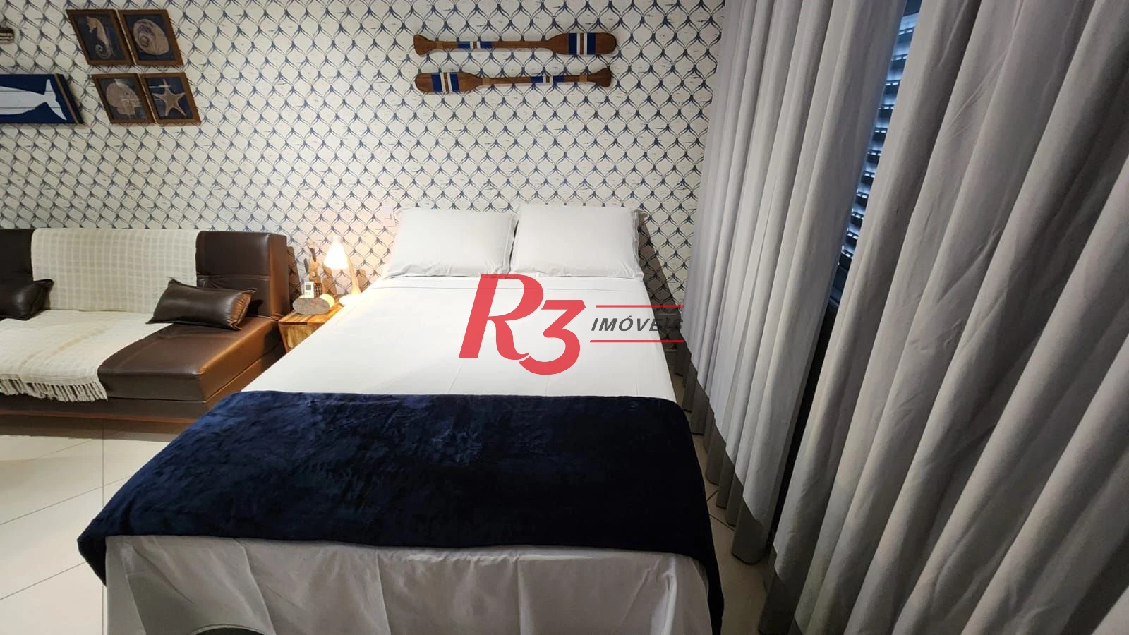 Kitnet com 1 dormitório à venda, 28 m² por R$ 375.000,00 - José Menino - Santos/SP
