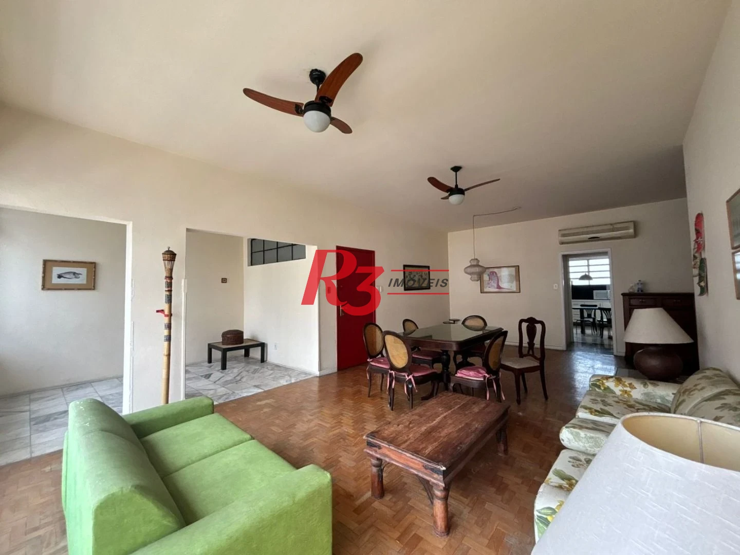 Apartamento para alugar, 175 m² por R$ 6.000,00/mês - Boqueirão - Santos/SP