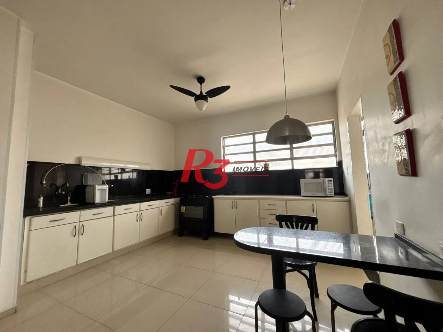 Apartamento para alugar, 175 m² por R$ 6.000,00/mês - Boqueirão - Santos/SP