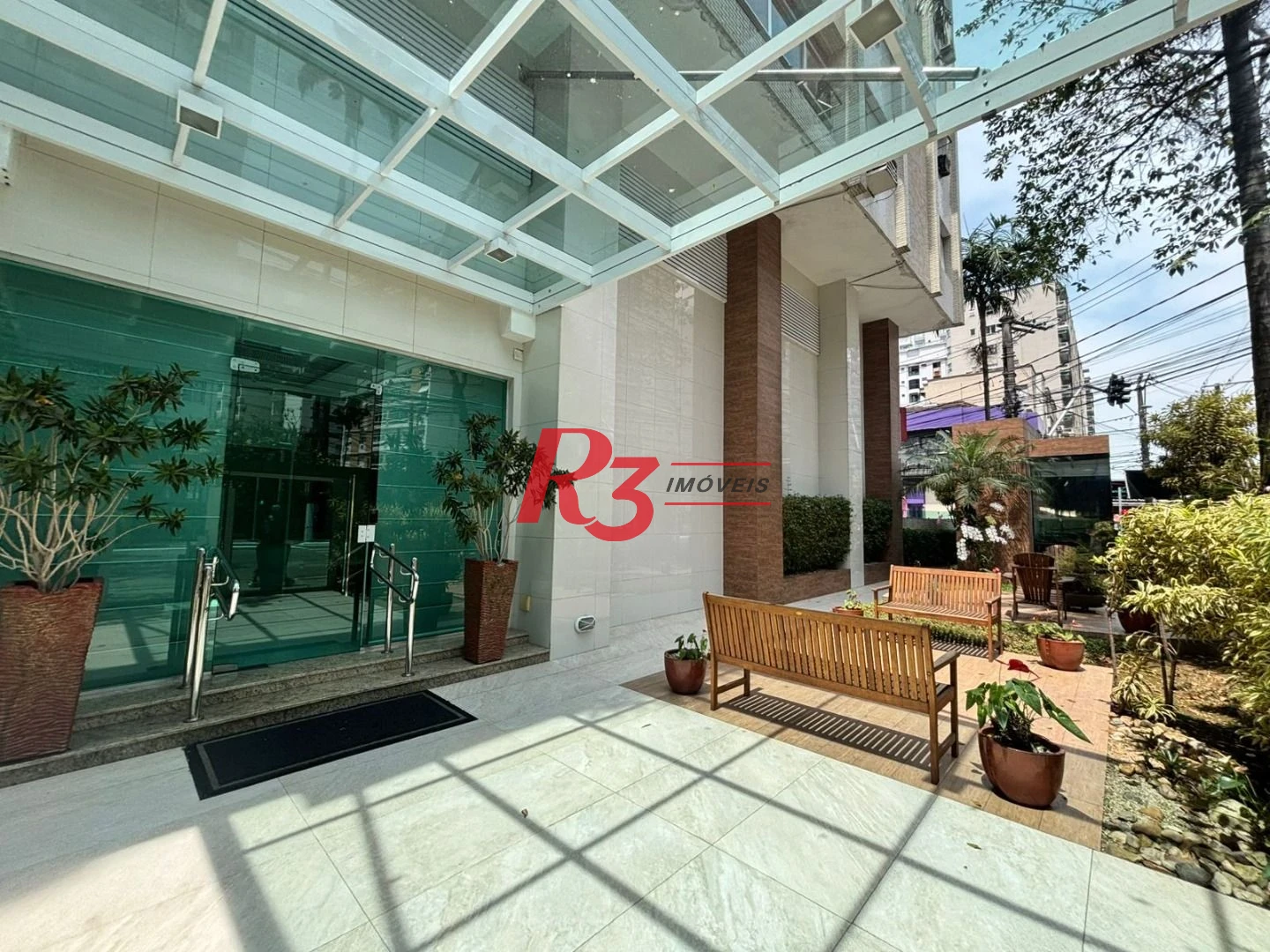 Apartamento para alugar, 175 m² por R$ 6.000,00/mês - Boqueirão - Santos/SP