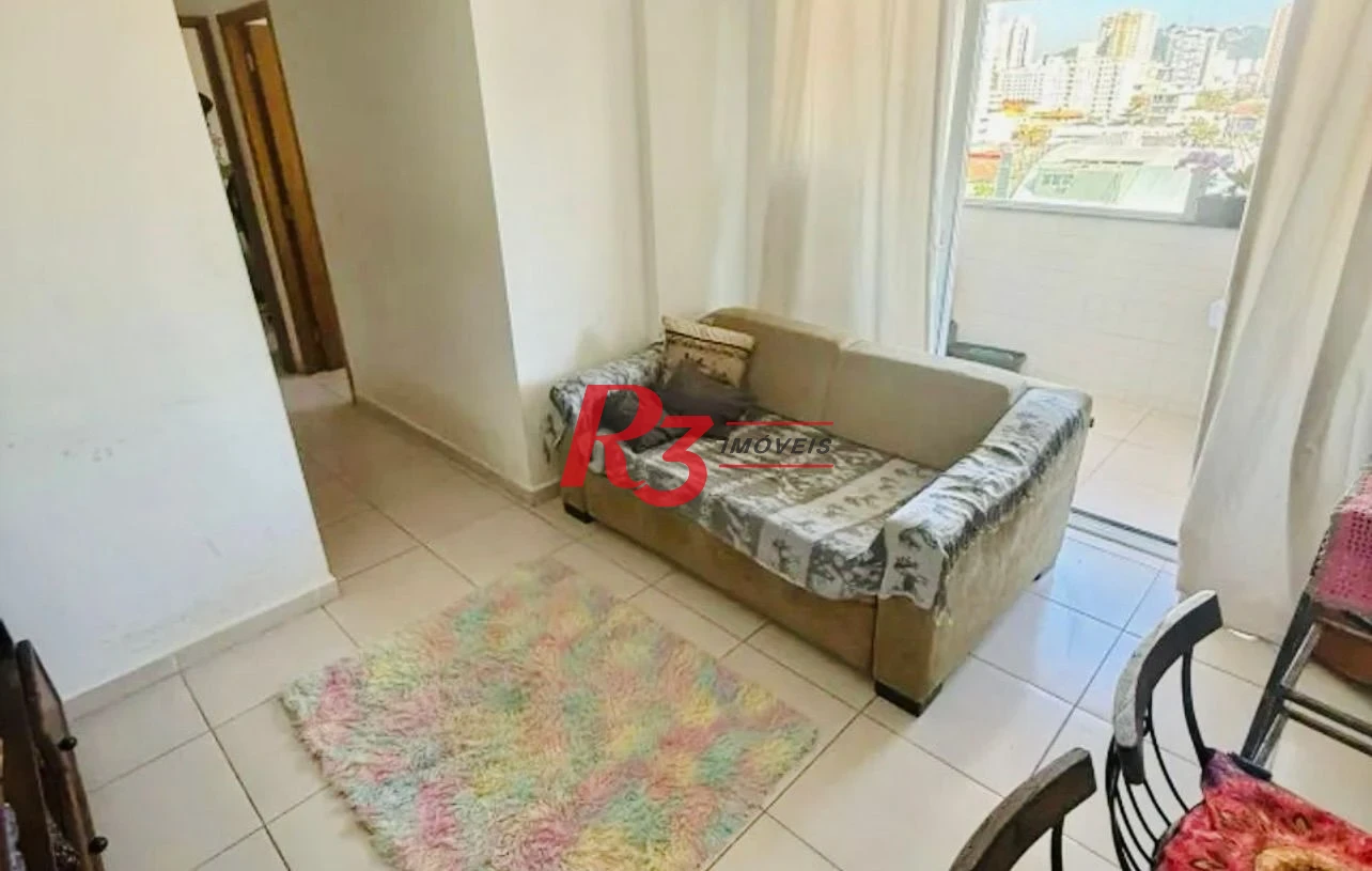 Apartamento à venda, 59 m² por R$ 550.000,00 - Macuco - Santos/SP