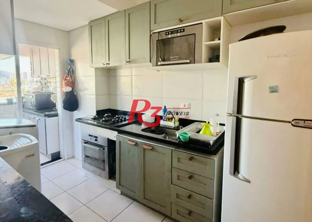 Apartamento à venda, 59 m² por R$ 550.000,00 - Macuco - Santos/SP