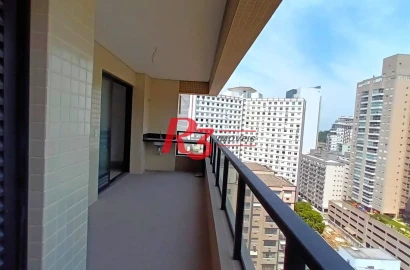Apartamento à venda, 75 m² por R$ 986.420,00 - José Menino - Santos/SP