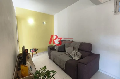 Apartamento com 1 dormitório à venda, 50 m² por R$ 380.000,00 - José Menino - Santos/SP