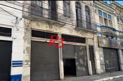 Galpão à venda, 220 m² por R$ 600.000,00 - Centro - Santos/SP