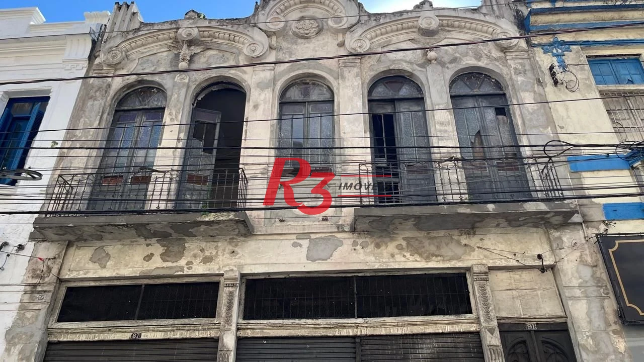 Galpão à venda, 220 m² por R$ 600.000,00 - Centro - Santos/SP