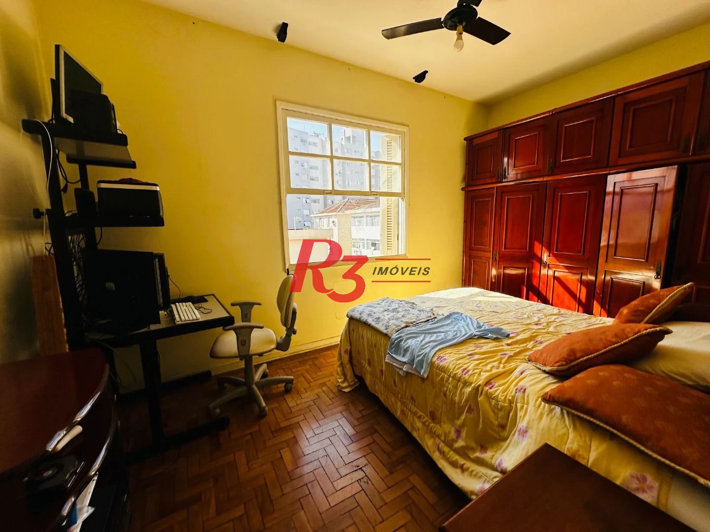 Apartamento com 3 dormitórios à venda, 104 m² por R$ 590.000,00 - Campo Grande - Santos/SP