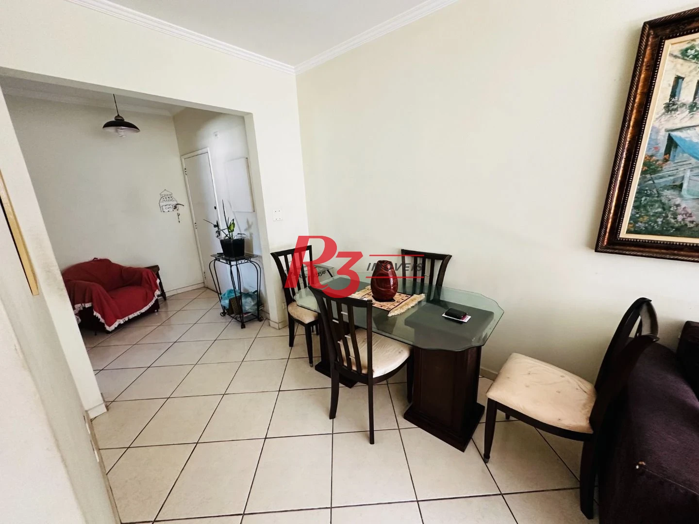 Apartamento com 3 dormitórios à venda, 104 m² por R$ 590.000,00 - Campo Grande - Santos/SP