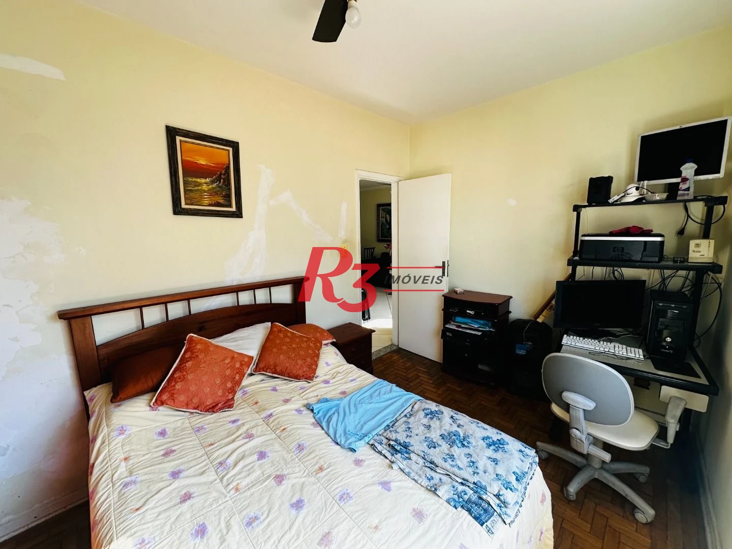 Apartamento com 3 dormitórios à venda, 104 m² por R$ 590.000,00 - Campo Grande - Santos/SP