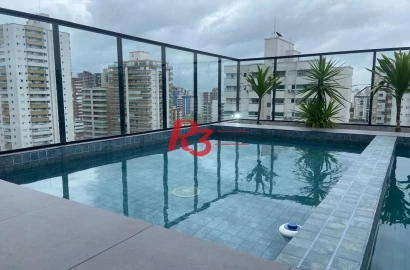 Apartamento com 2 dormitórios à venda, 71 m² por R$ 480.000,00 - Vila Guilhermina - Praia Grande/SP