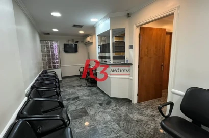Sala para alugar, 81 m² por R$ 5.500,00/mês - Encruzilhada - Santos/SP