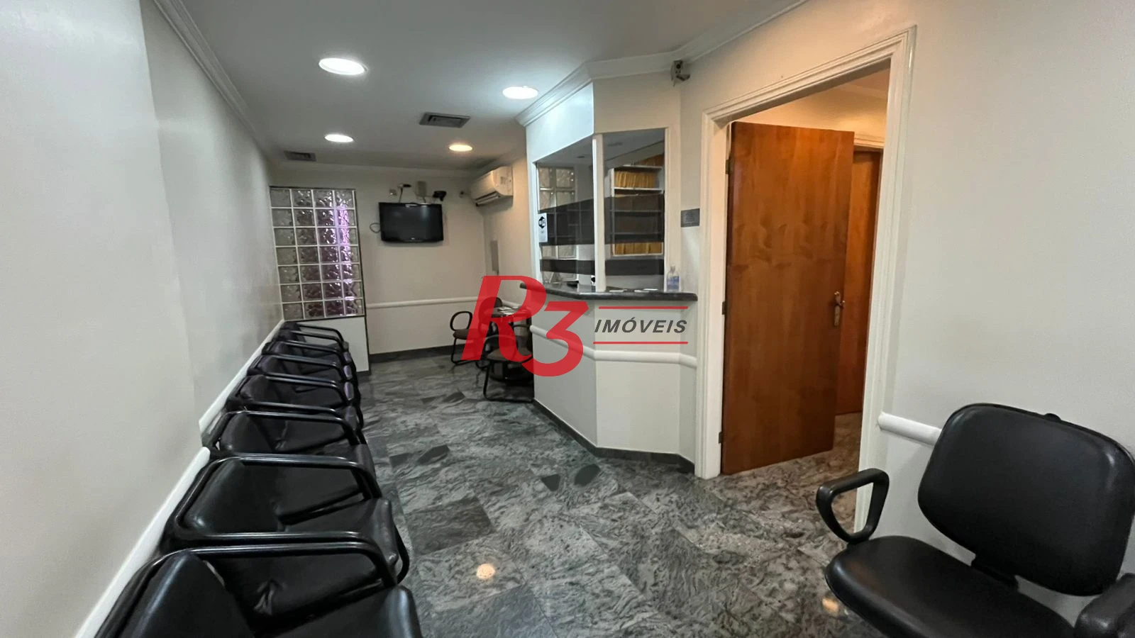 Sala para alugar, 81 m² por R$ 5.500,00/mês - Encruzilhada - Santos/SP