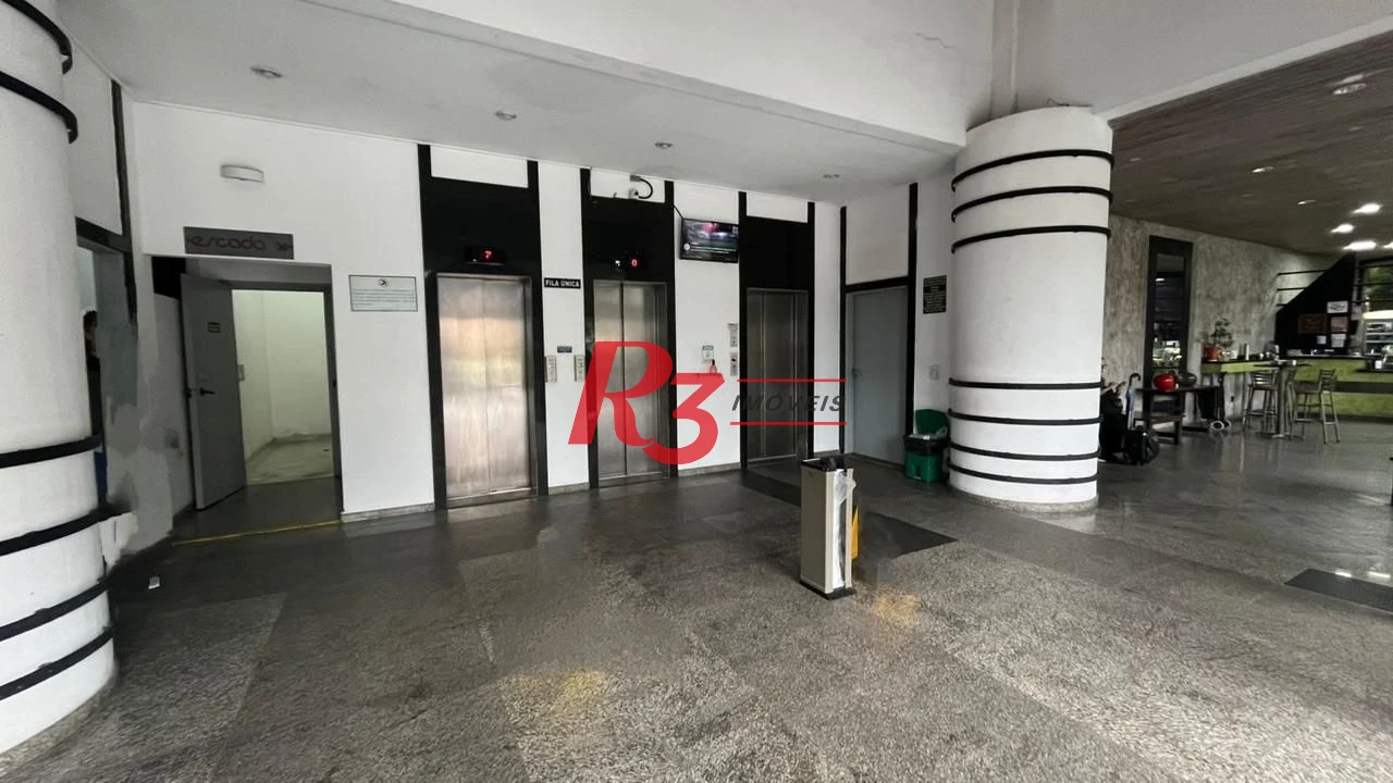 Sala para alugar, 81 m² por R$ 5.500,00/mês - Encruzilhada - Santos/SP